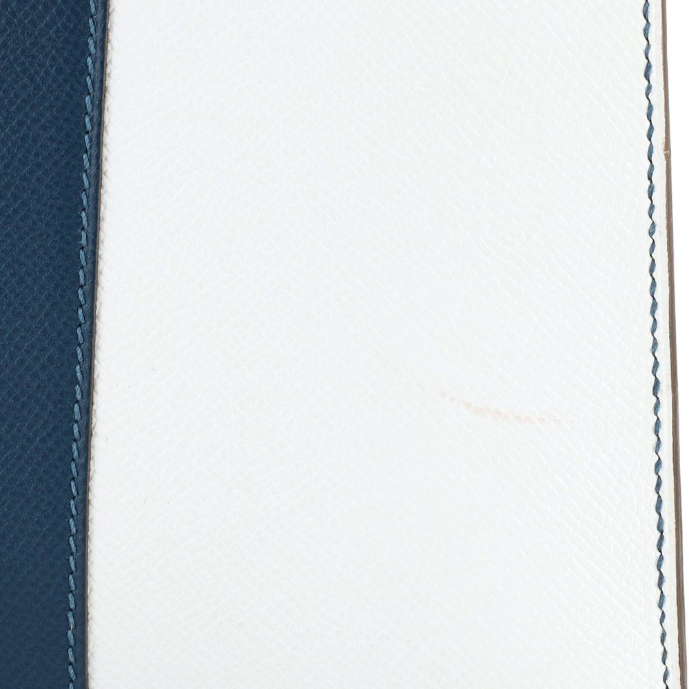 Hermes Kelly Flag Handbag Epsom 35 Blue #78179H11B - Picture 7 of 12